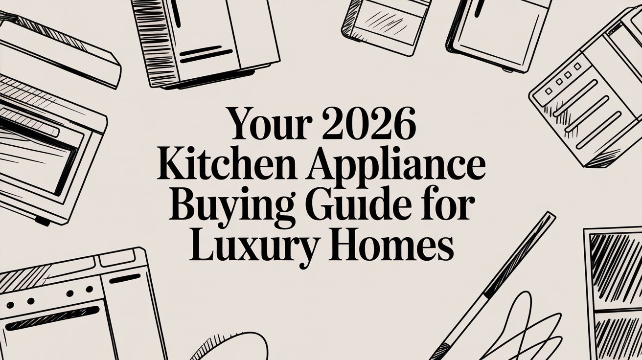 Your 2026 Kitchen Appliance Buying Guide for Luxury Homes – Blanc Haute ...