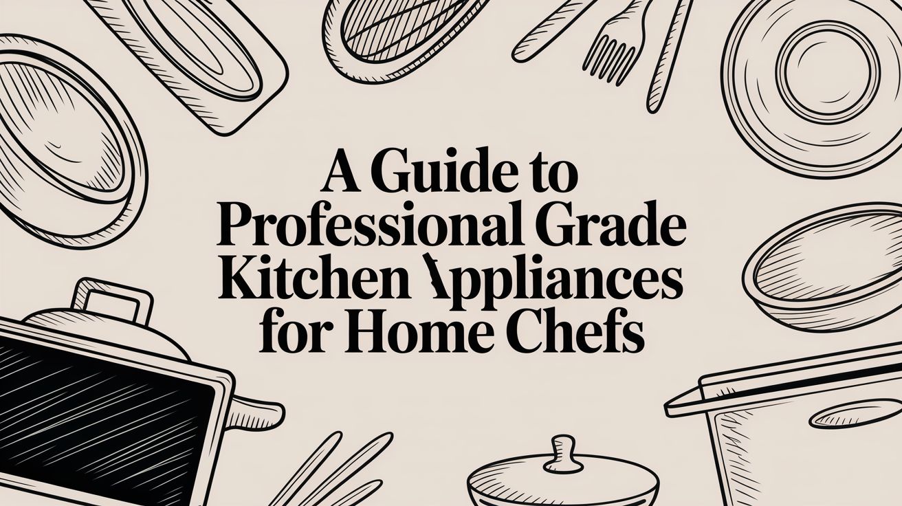 A Guide to Professional Grade Kitchen Appliances for Home Chefs – Blanc ...