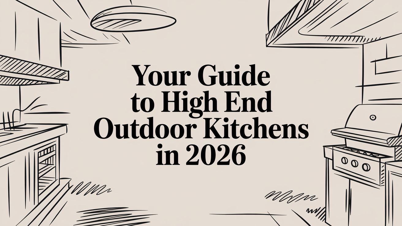 Your Guide to High End Outdoor Kitchens in 2026 – Blanc Haute Luxury ...