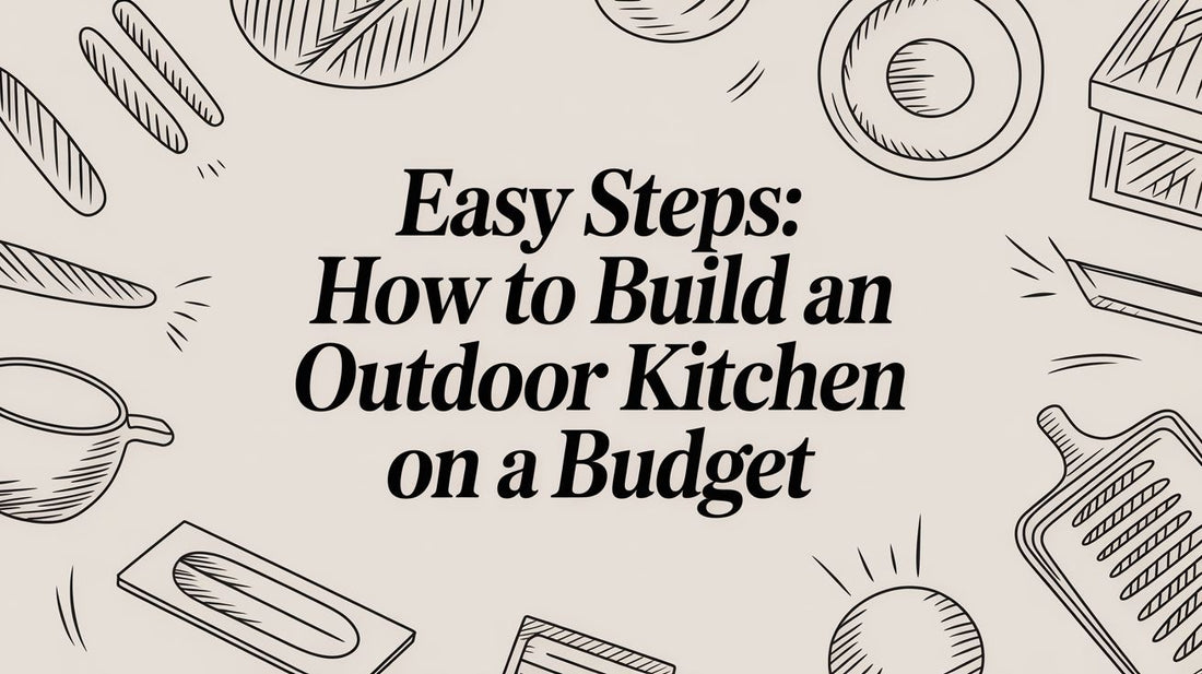 Easy Steps: How to Build an Outdoor Kitchen on a Budget