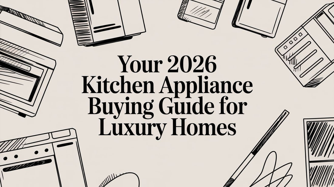 Your 2026 Kitchen Appliance Buying Guide for Luxury Homes