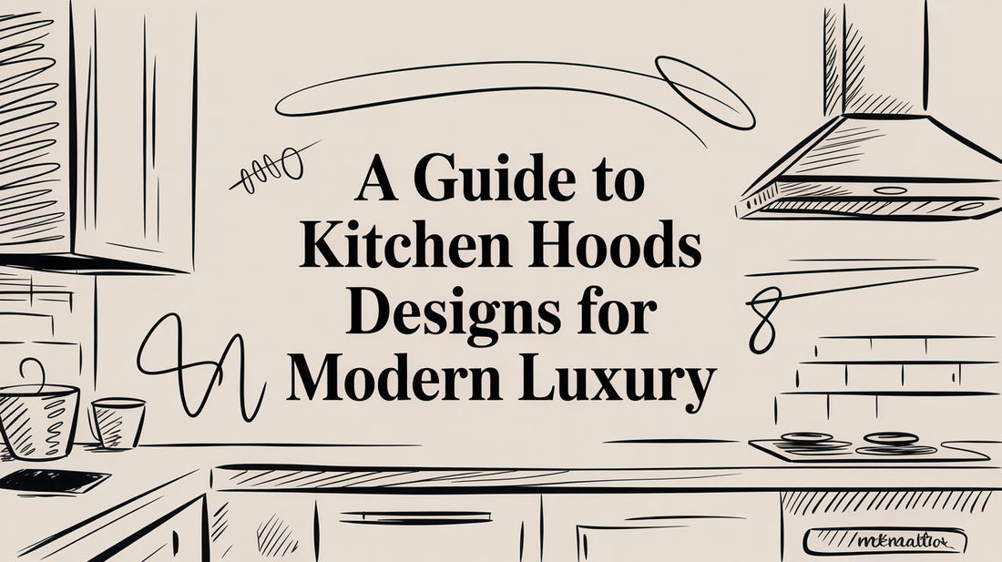 A Guide to Kitchen Hoods Designs for Modern Luxury