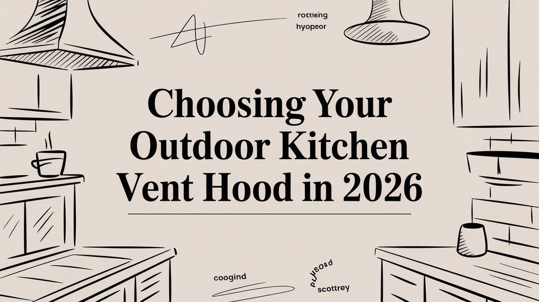 Choosing Your Outdoor Kitchen Vent Hood in 2026