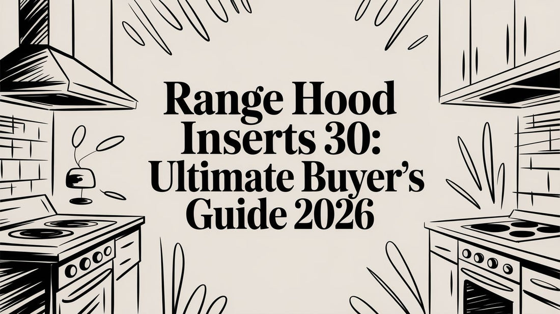 Range Hood Inserts 30: Ultimate Buyer's Guide 2026
