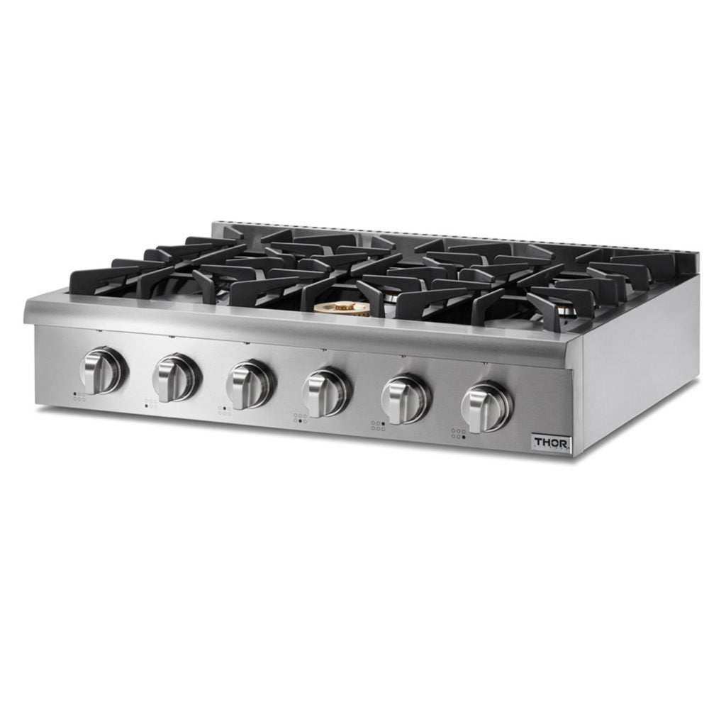 THOR Kitchen - 36" Professional Rangetop - HRT3618ULP