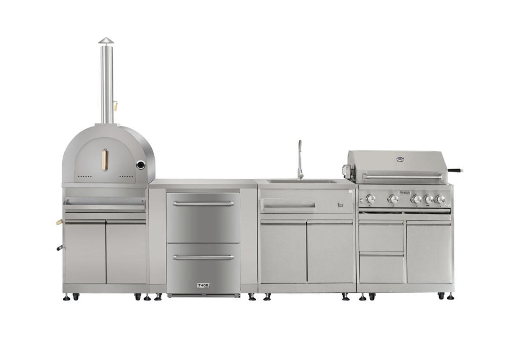 THOR Kitchen - Pizza Oven and Cabinet - MK07SS304