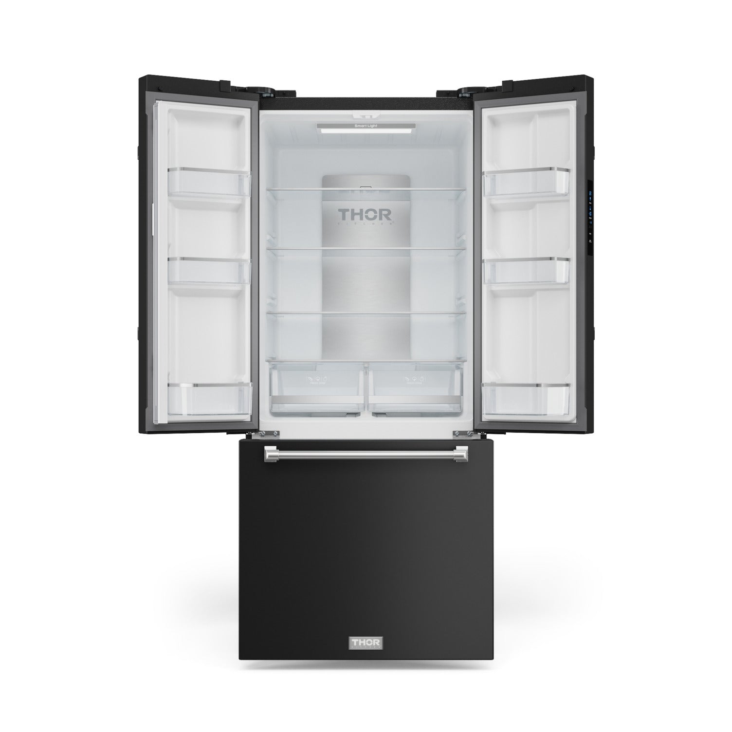 Gordon Ramsay Series 30" French Door Refrigerator in Black/Stainless Steel (RF3017FFD00-SS)