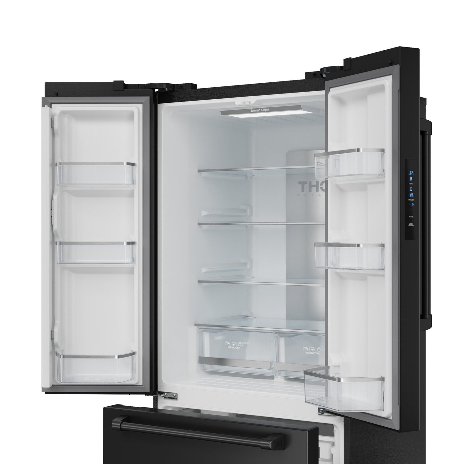 Gordon Ramsay Series 30" French Door Refrigerator in Black (RF3017FFD00)