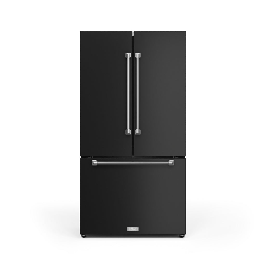 Gordon Ramsay Series 36" French Door Refrigerator in Black/Stainless Steel (RF3621CTD00-SS)