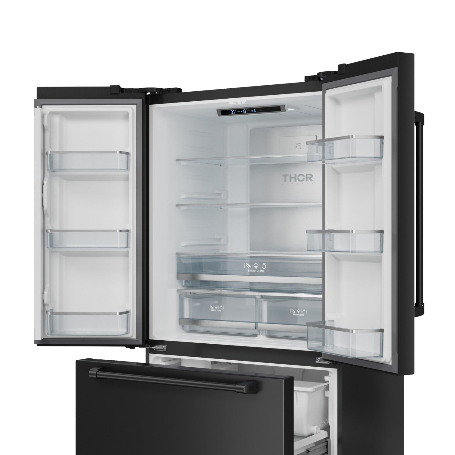 Gordon Ramsay Series 36" French Door Refrigerator in Black (RF3621CTD00)