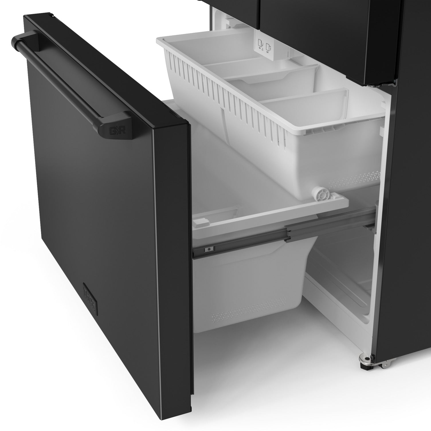 Gordon Ramsay Series 36" French Door Refrigerator in Black (RF3621CTD00)