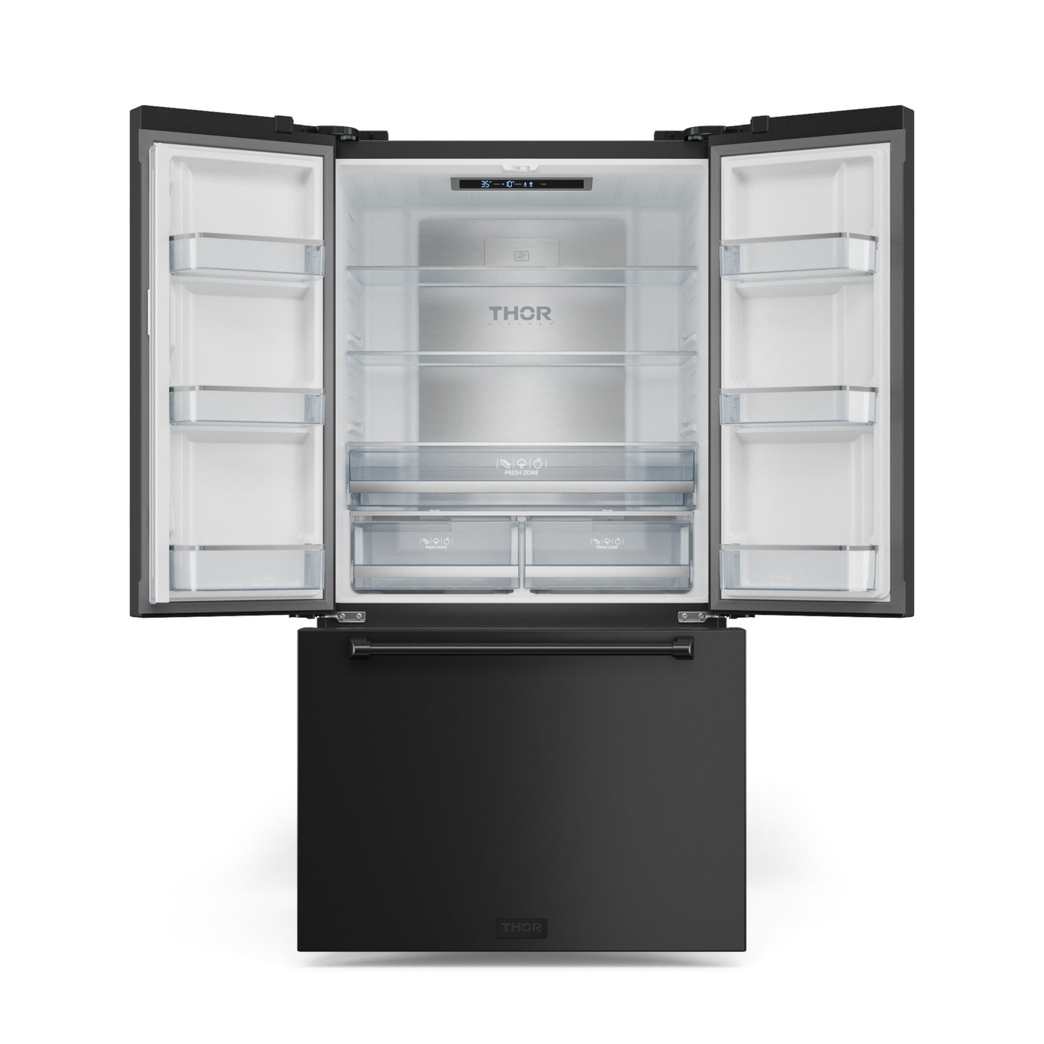 Gordon Ramsay Series 36" French Door Refrigerator in Black (RF3621CTD00)