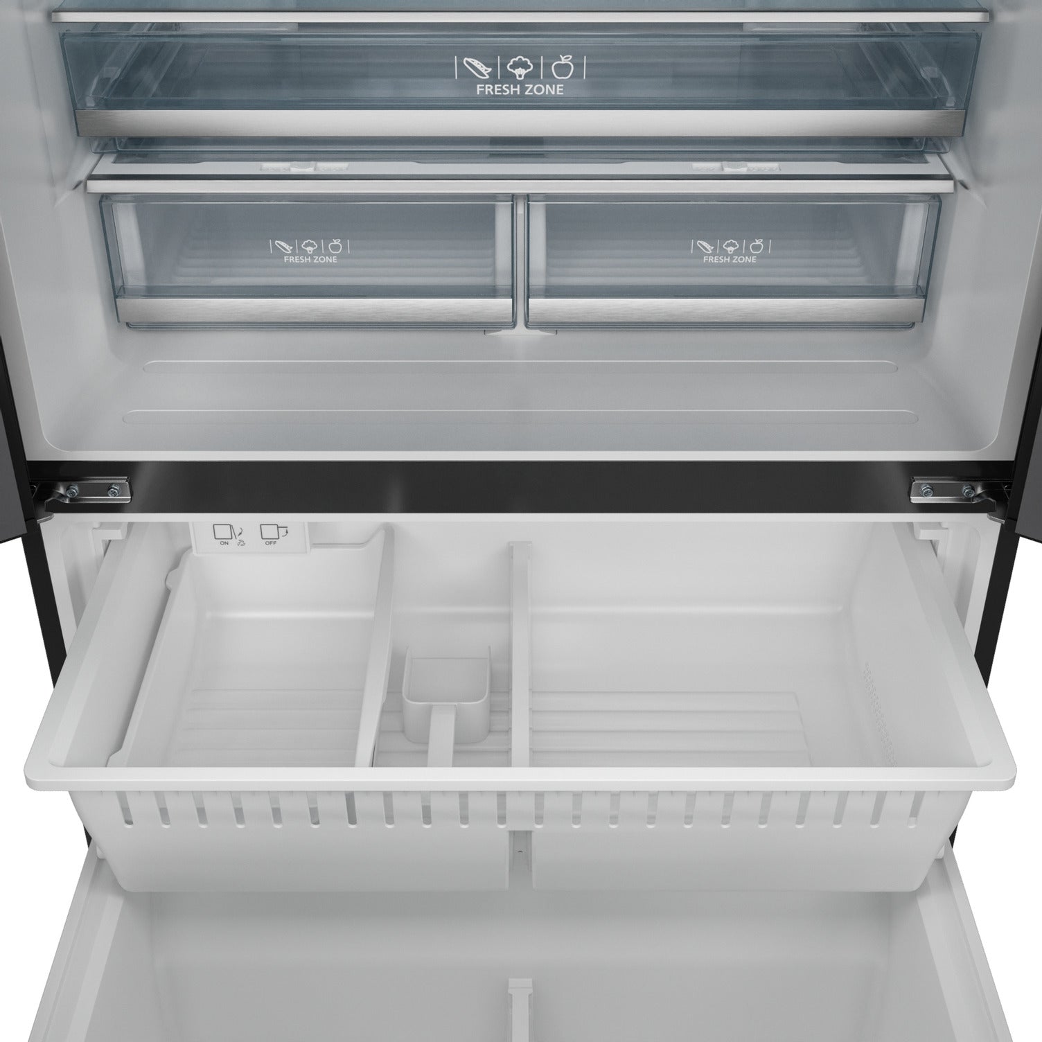 Gordon Ramsay Series 36" French Door Refrigerator in Black (RF3621CTD00)
