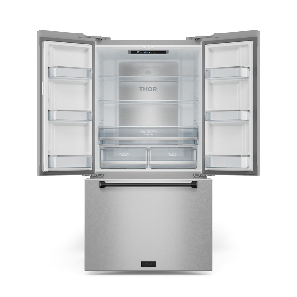 Gordon Ramsay Series 36" French Door Refrigerator in Stainless Steel/Black (RF3621CTD99-BLK)