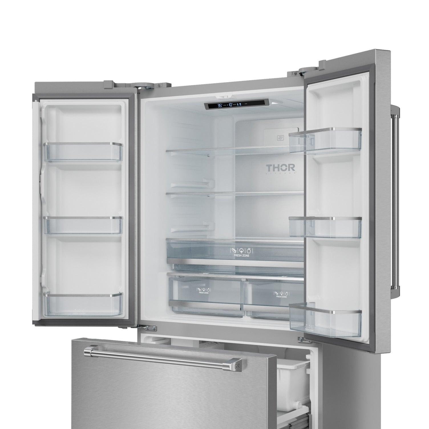 Gordon Ramsay Series 36" French Door Refrigerator in Stainless Steel (RF3621CTD99)
