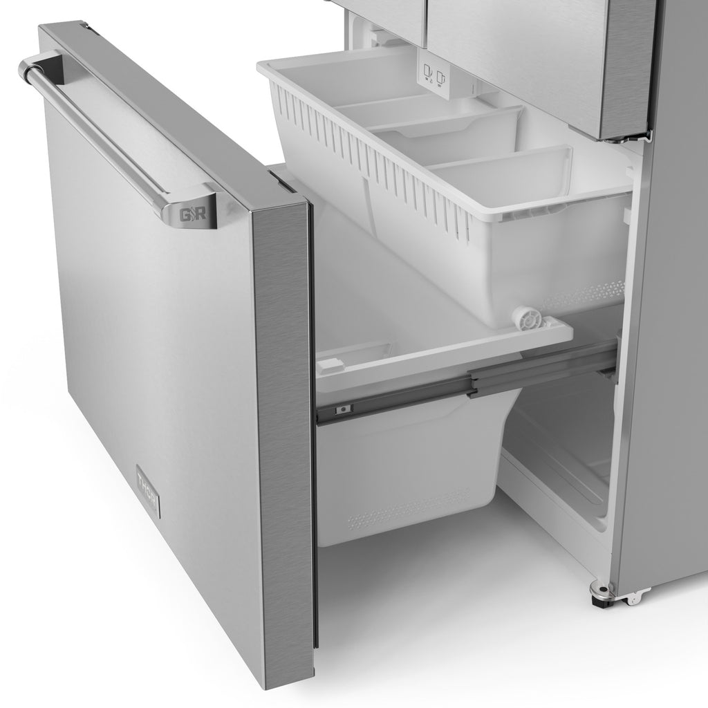 Gordon Ramsay Series 36" French Door Refrigerator in Stainless Steel (RF3621CTD99)