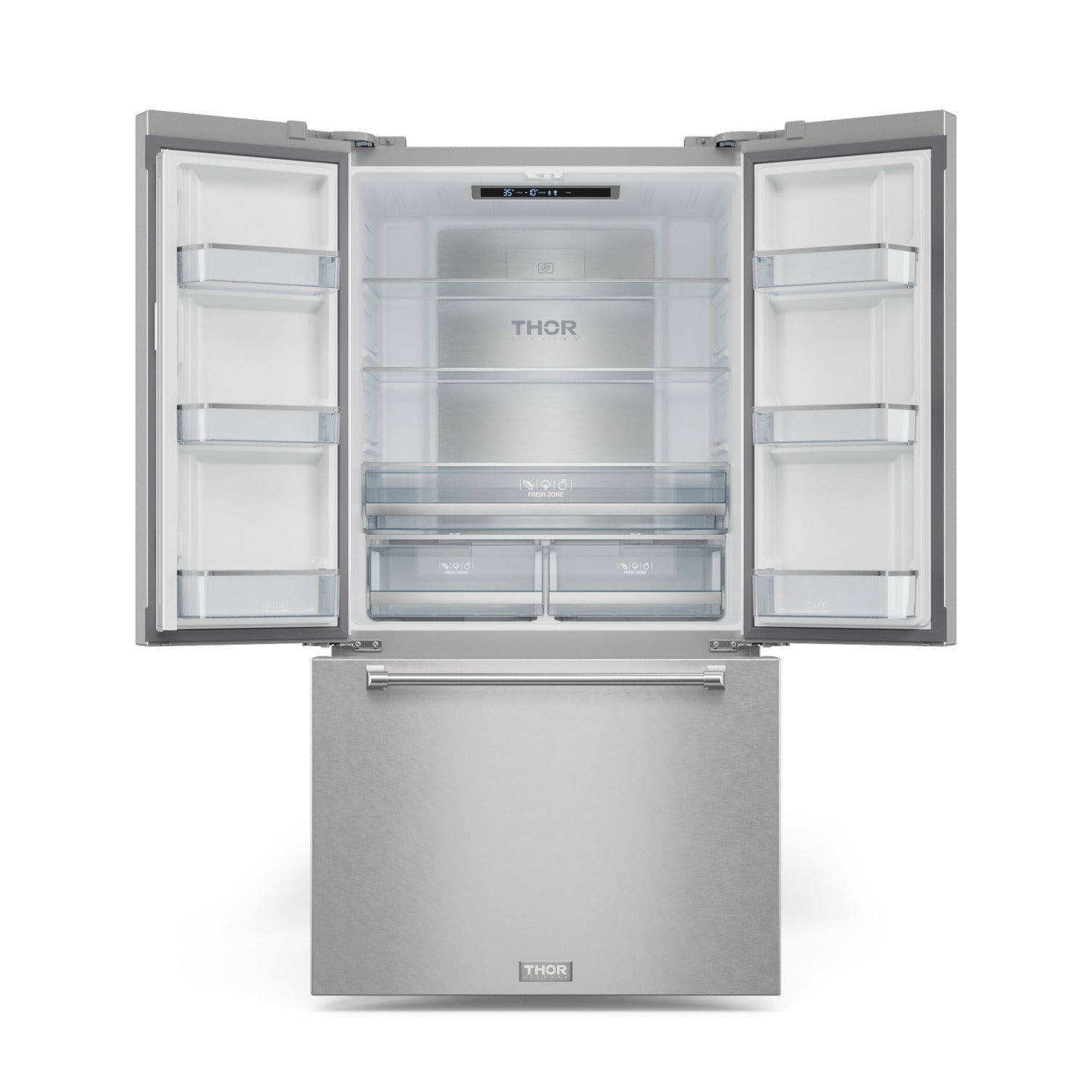 Gordon Ramsay Series 36" French Door Refrigerator in Stainless Steel (RF3621CTD99)