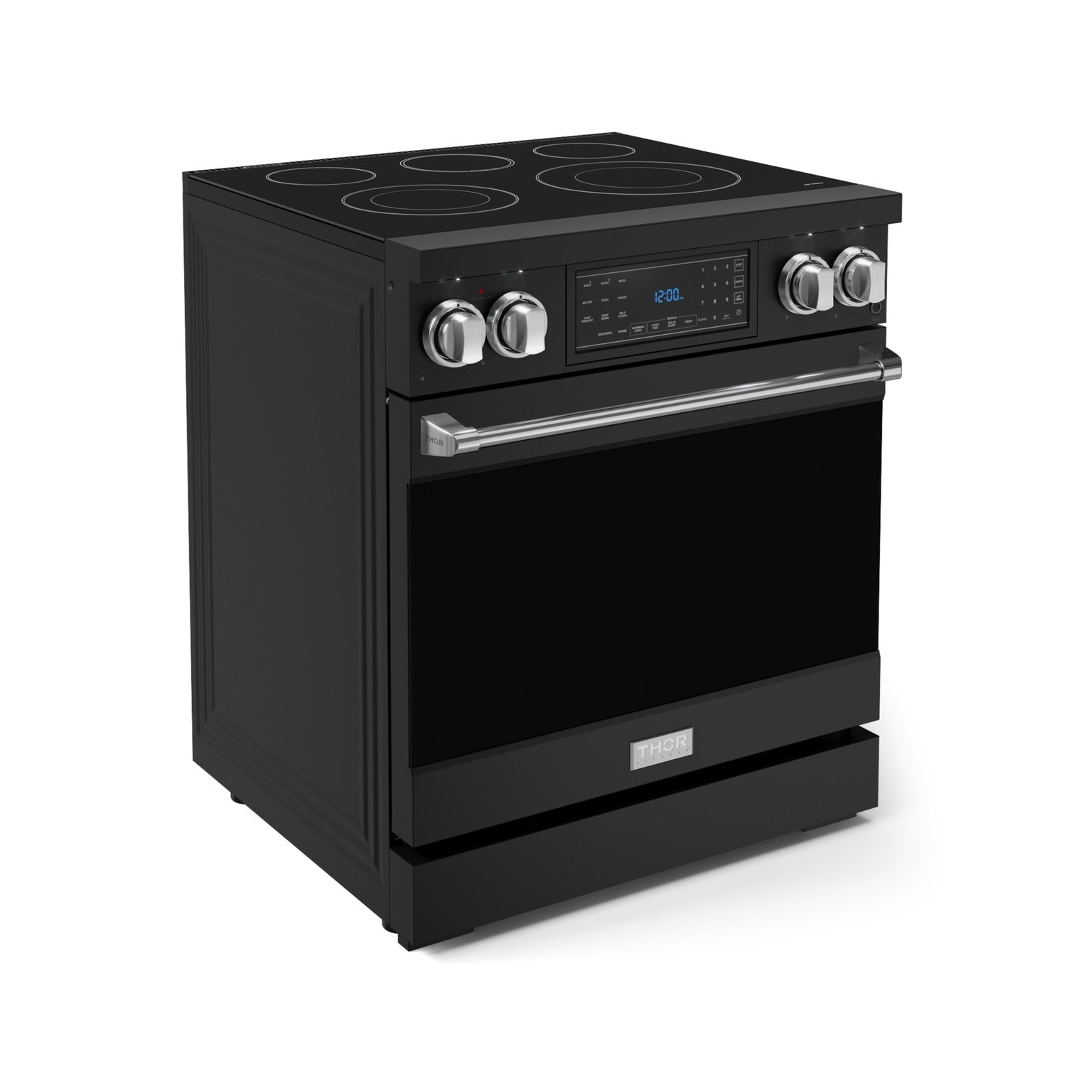 Gordon Ramsay Series 30" Electric Range in Black/Stainless Steel (RSE30B-SS)