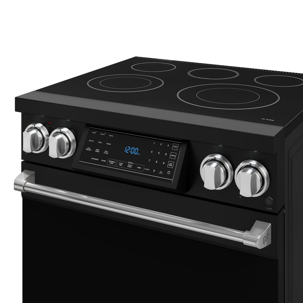 Gordon Ramsay Series 30" Electric Range in Black/Stainless Steel (RSE30B-SS)