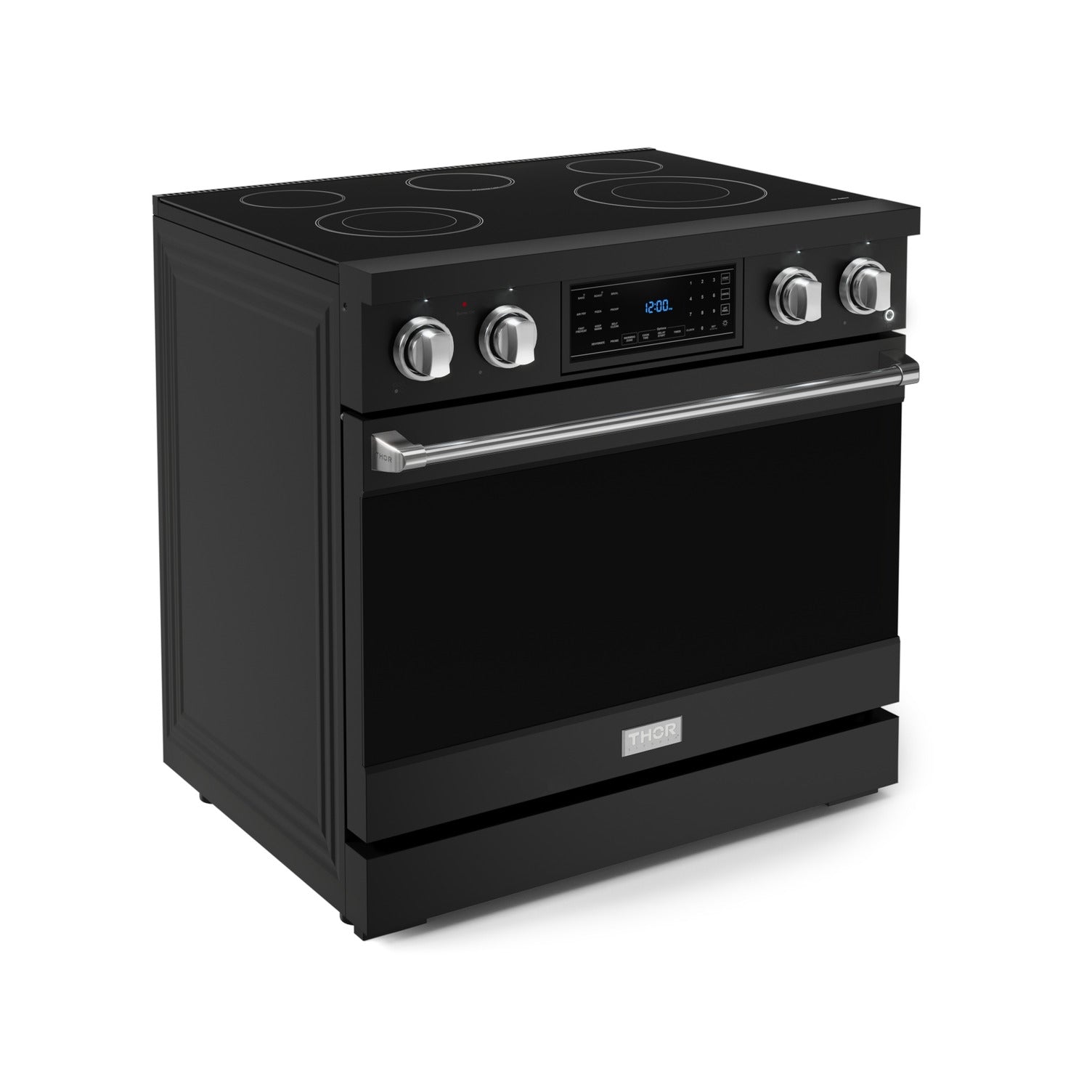 Gordon Ramsay Series 36" Electric Range in Black/Stainless Steel (RSE36B-SS)