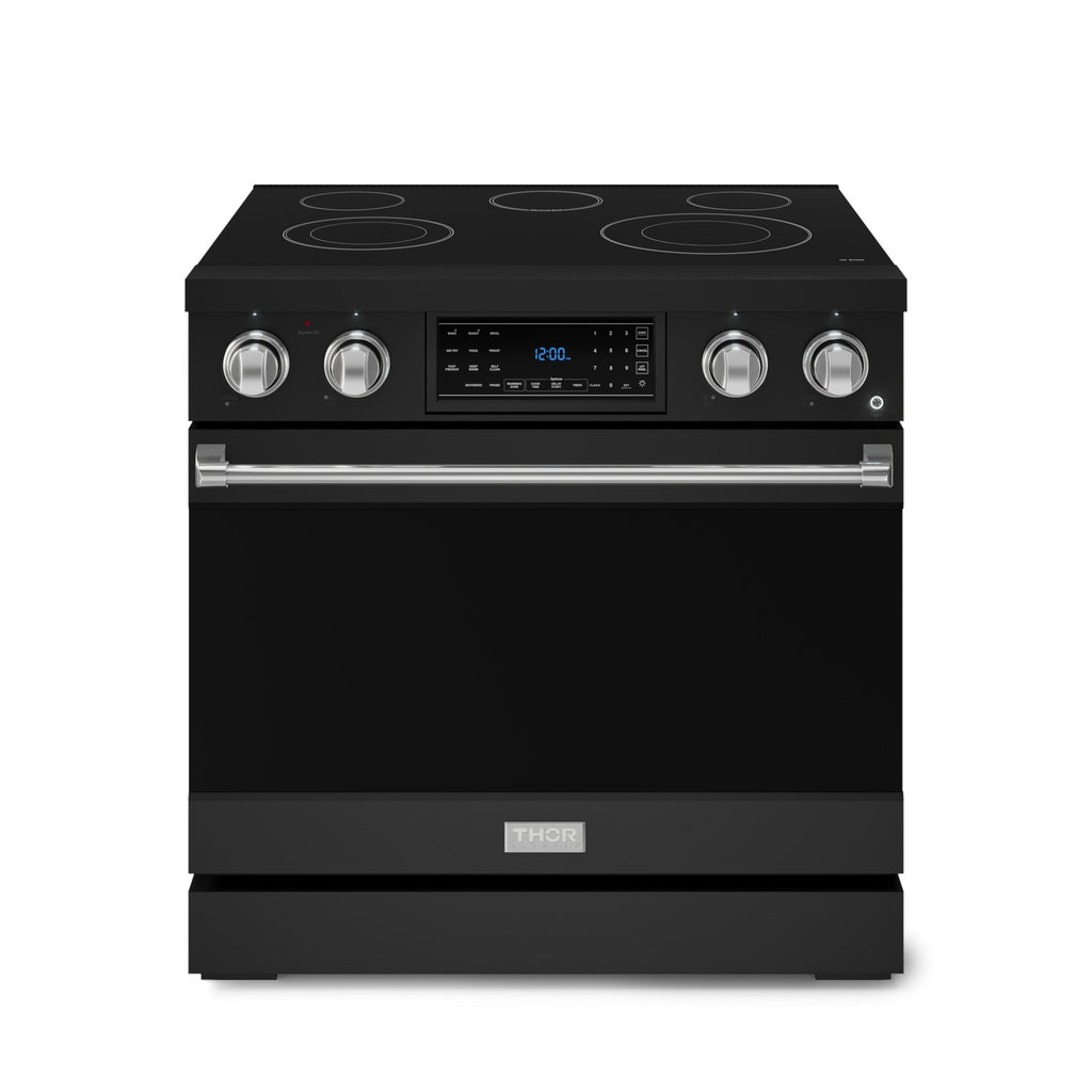 Gordon Ramsay Series 36" Electric Range in Black/Stainless Steel (RSE36B-SS)