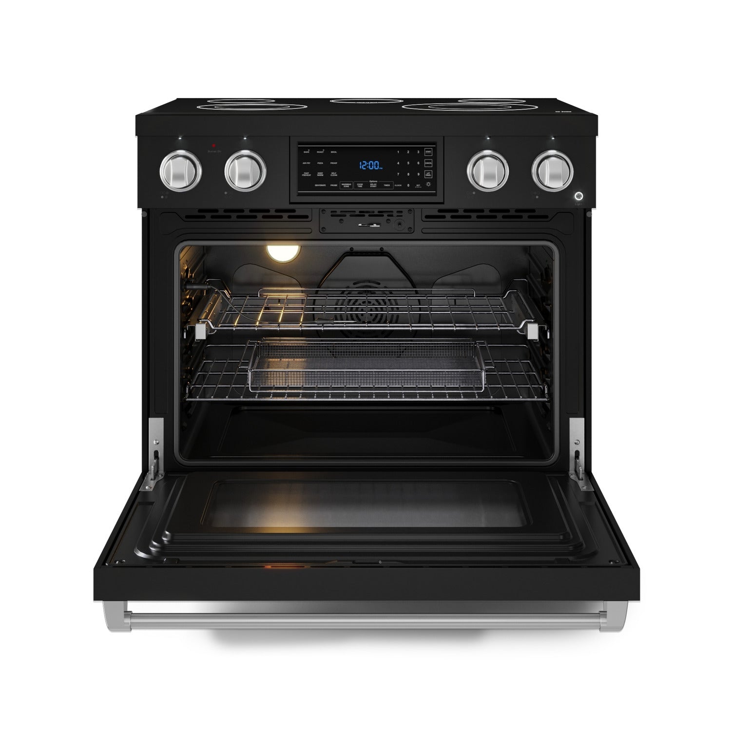Gordon Ramsay Series 36" Electric Range in Black/Stainless Steel (RSE36B-SS)