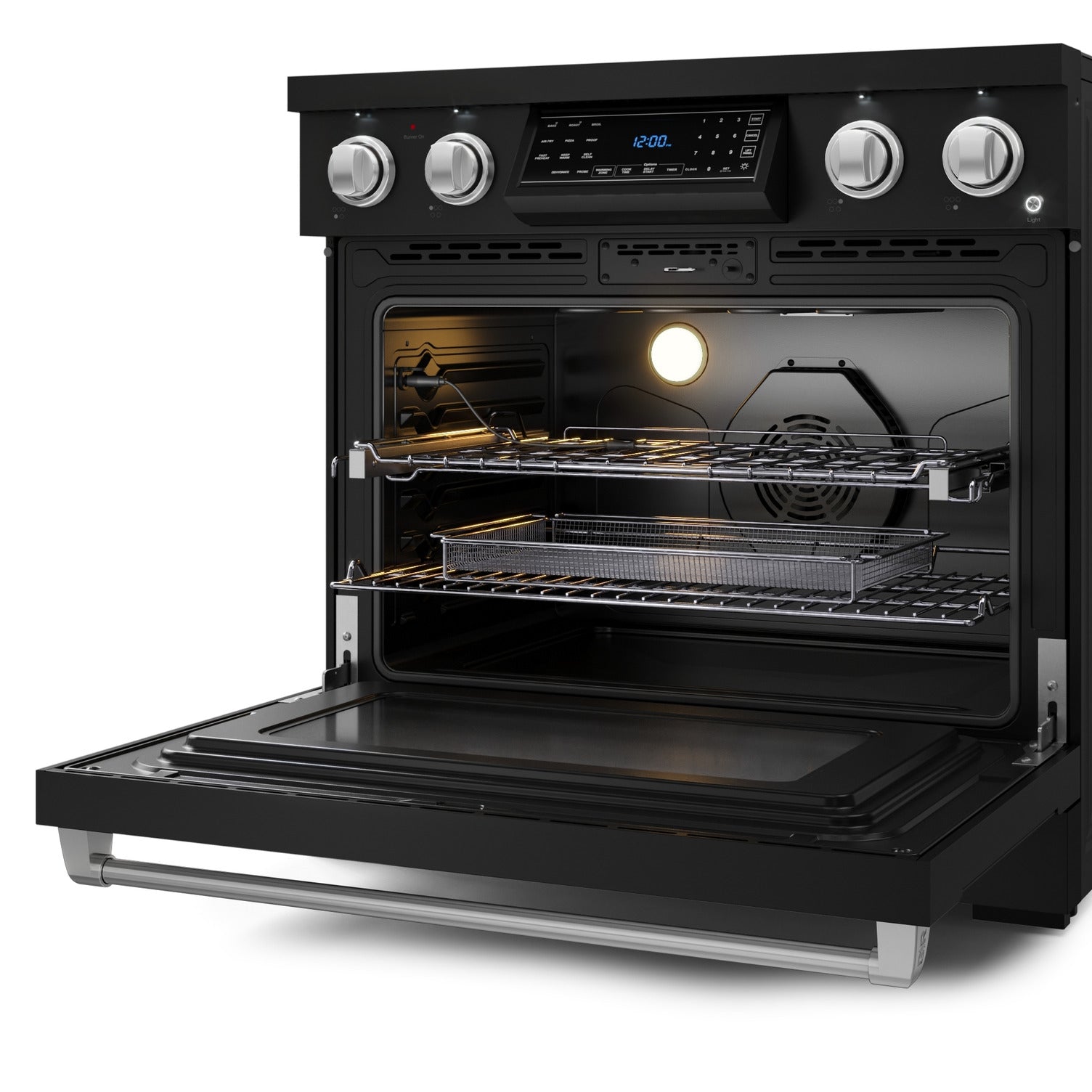 Gordon Ramsay Series 36" Electric Range in Black/Stainless Steel (RSE36B-SS)