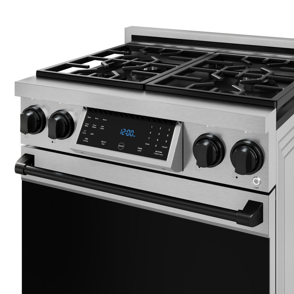 Gordon Ramsay Series 30" Gas Range in Stainless Steel/Black (RSG30-BLK)