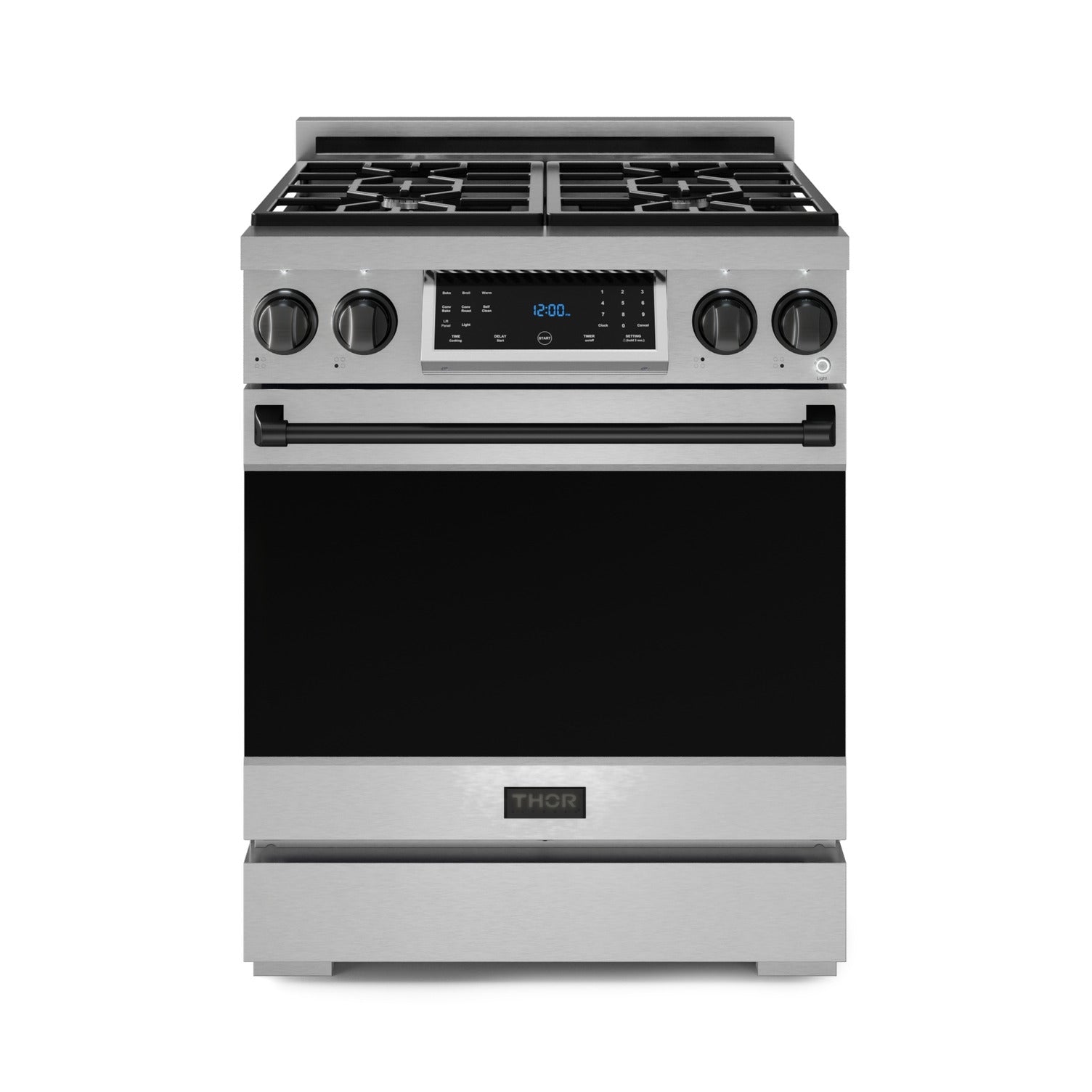 Gordon Ramsay Series 30" Gas Range in Stainless Steel/Black in LP (RSG30LP-BLK)