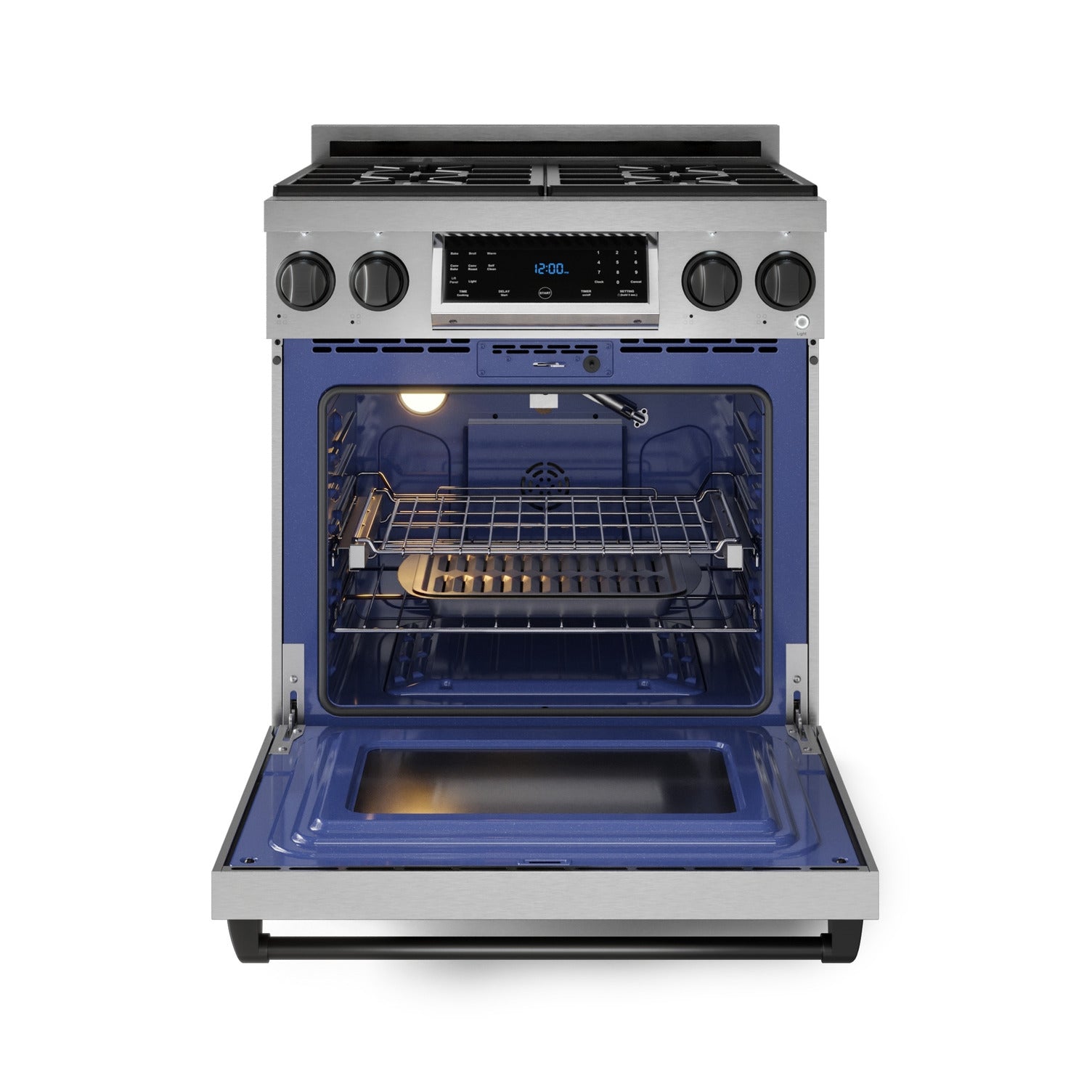 Gordon Ramsay Series 30" Gas Range in Stainless Steel/Black in LP (RSG30LP-BLK)