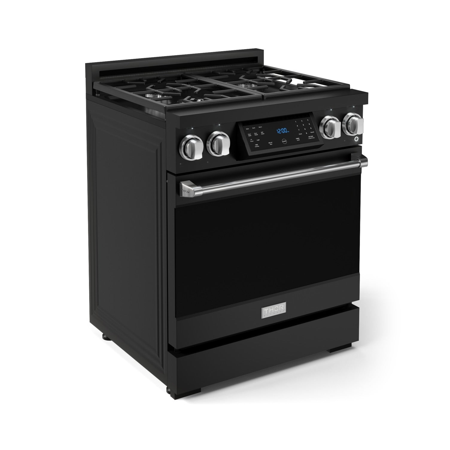 Gordon Ramsay Series 30" Gas Range in Black/Stainless Steel in LP (RSG30BLP-SS)