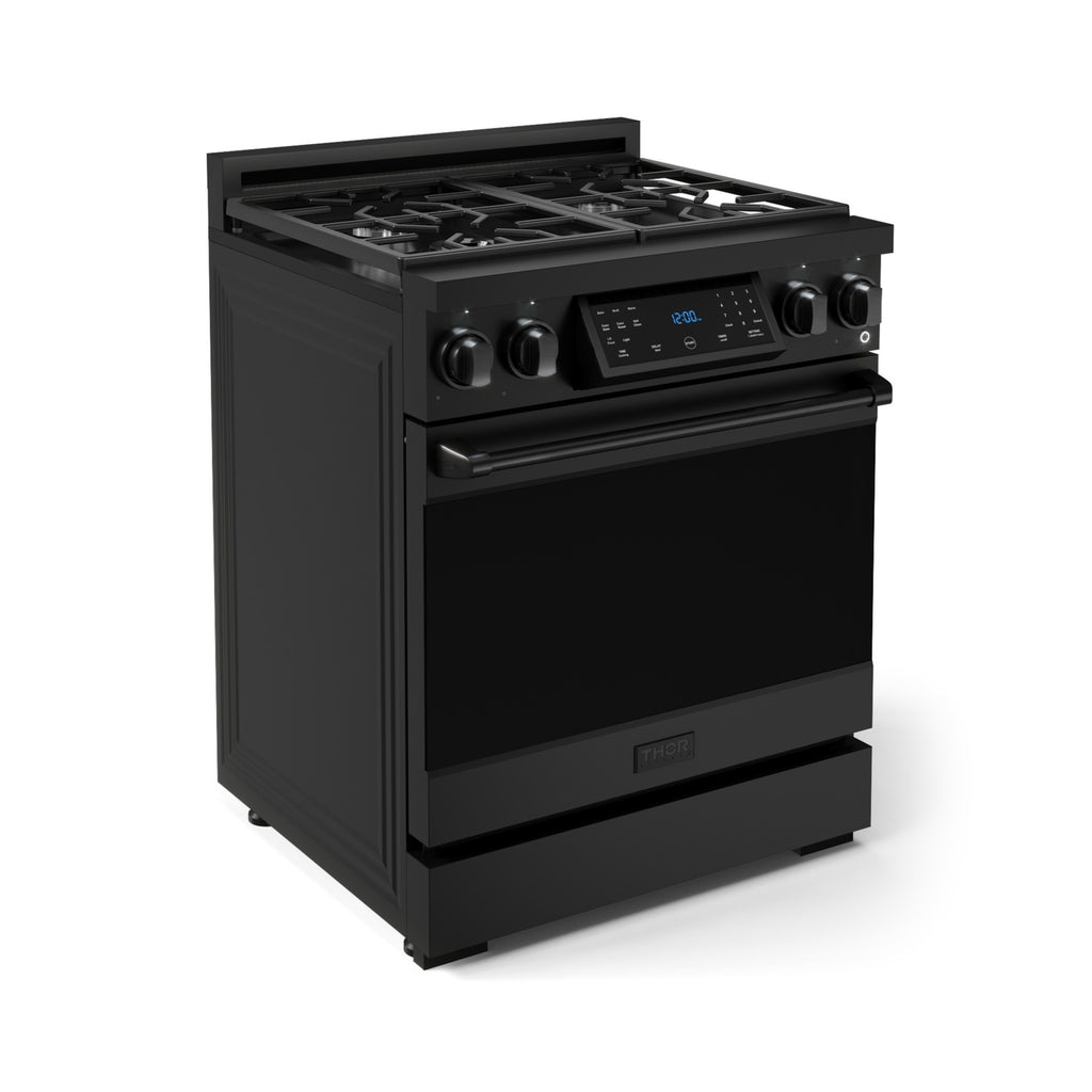 Gordon Ramsay Series 30" Gas Range in Black in LP (RSG30BLP)