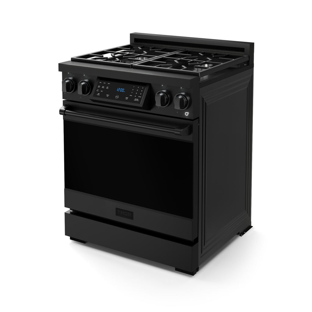 Gordon Ramsay Series 30" Gas Range in Black in LP (RSG30BLP)