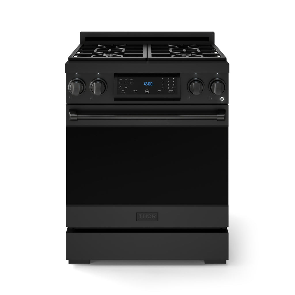 Gordon Ramsay Series 30" Gas Range in Black in LP (RSG30BLP)