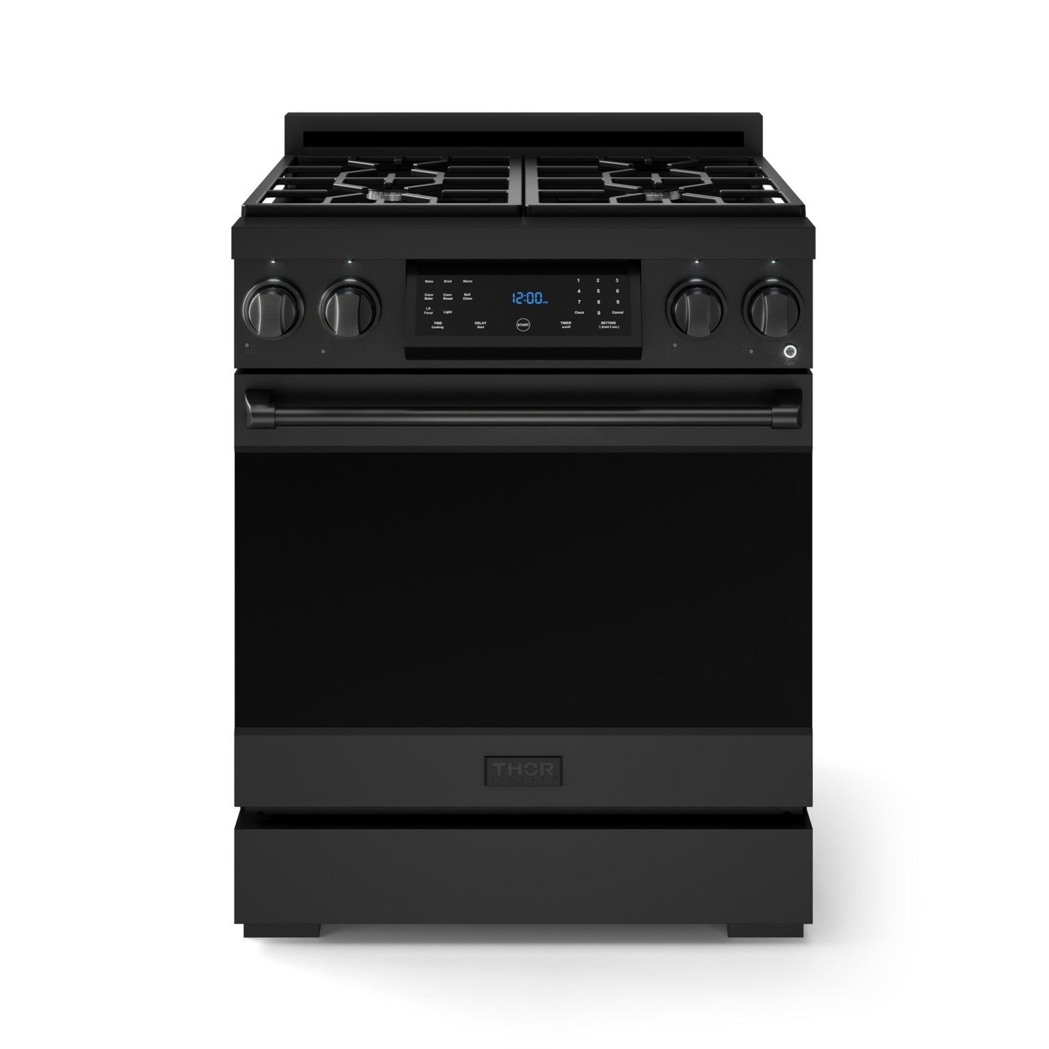 Gordon Ramsay Series 30" Gas Range in Black in LP (RSG30BLP)