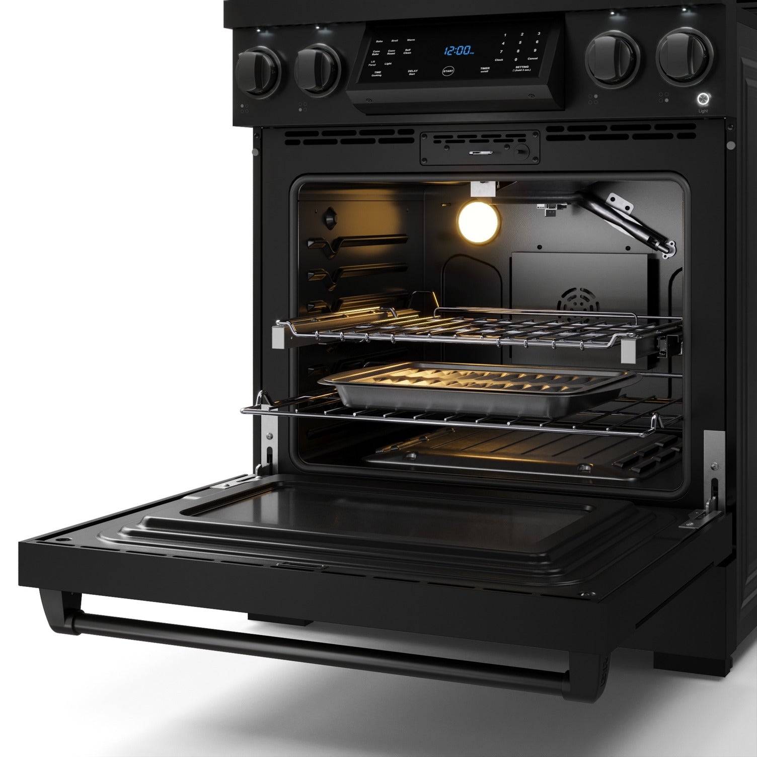 Gordon Ramsay Series 30" Gas Range in Black (RSG30B)