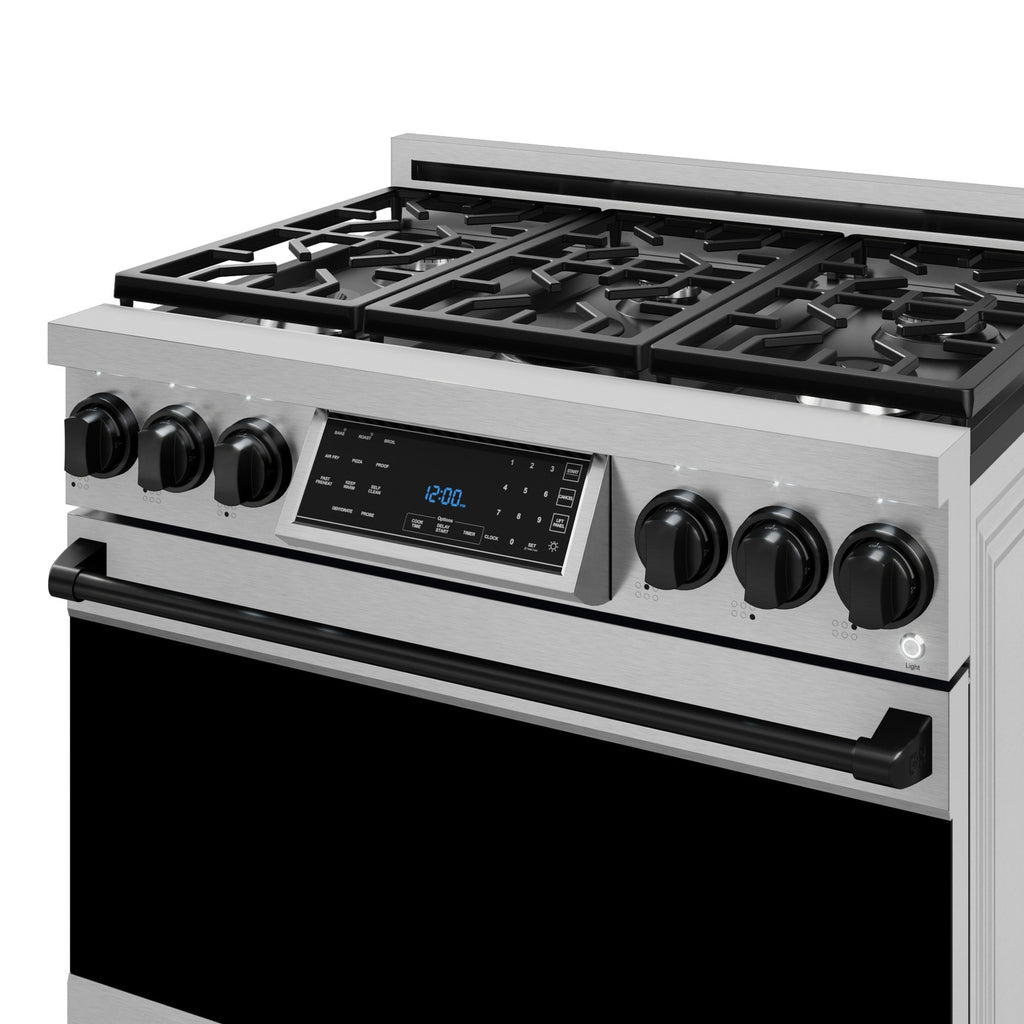 Gordon Ramsay Series 36" Gas Range in Stainless Steel/Black in LP (RSG36LP-BLK)