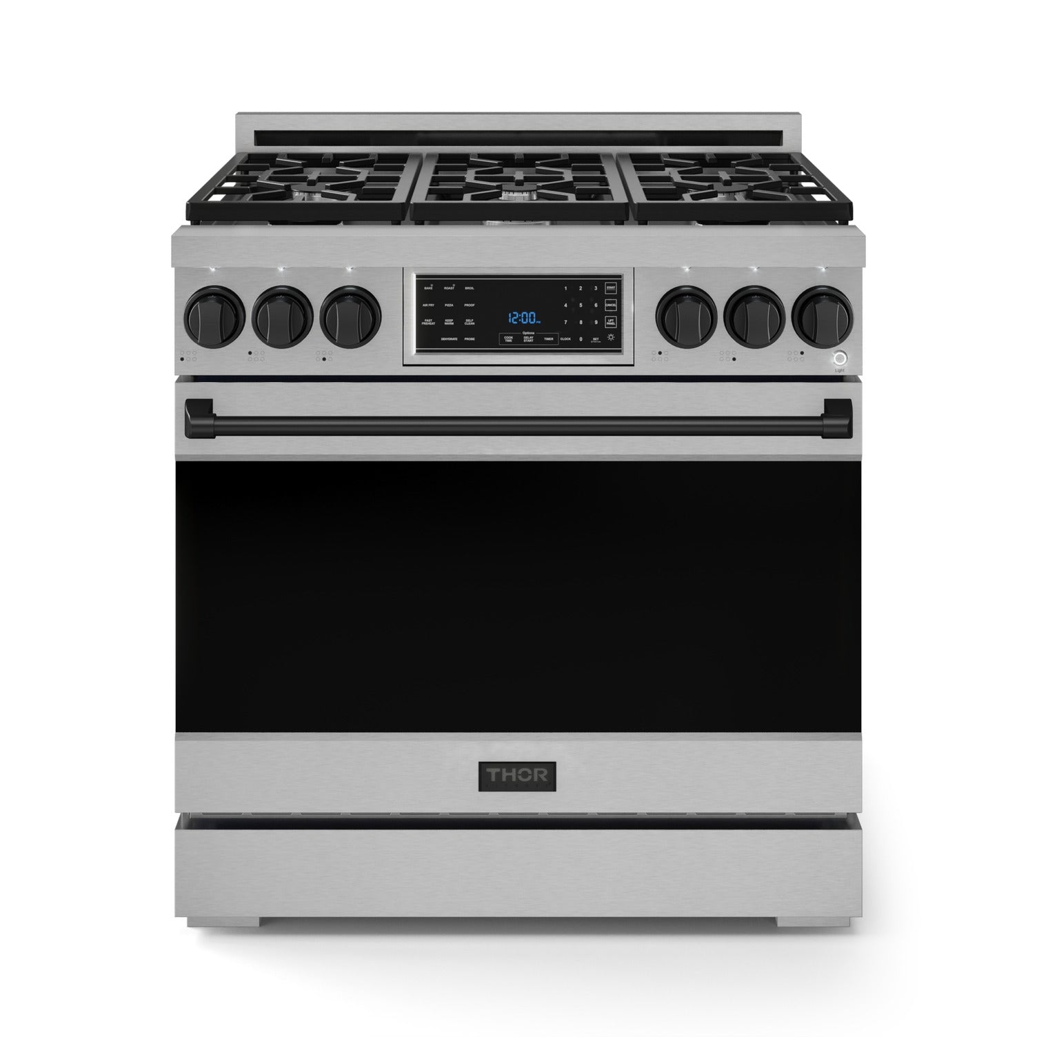 Gordon Ramsay Series 36" Gas Range in Stainless Steel/Black (RSG36-BLK)