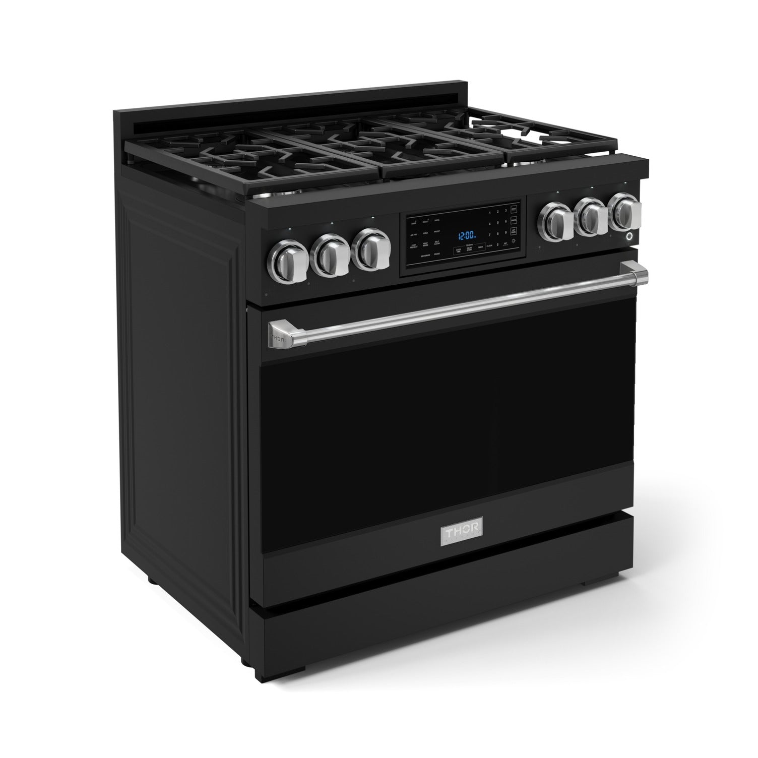 Gordon Ramsay Series 36" Gas Range in Black/Stainless Steel (RSG36B-SS)