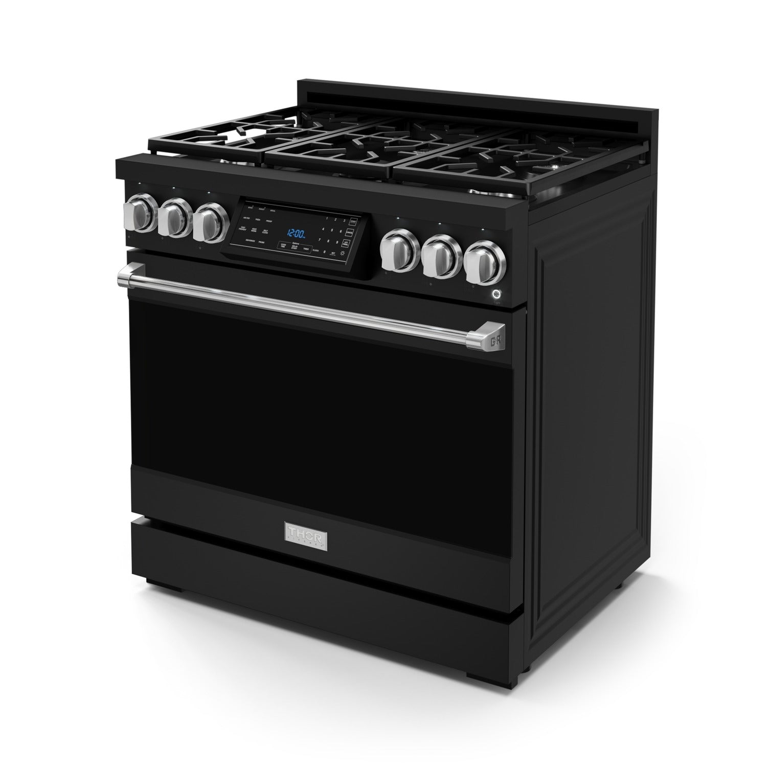 Gordon Ramsay Series 36" Gas Range in Black/Stainless Steel (RSG36B-SS)