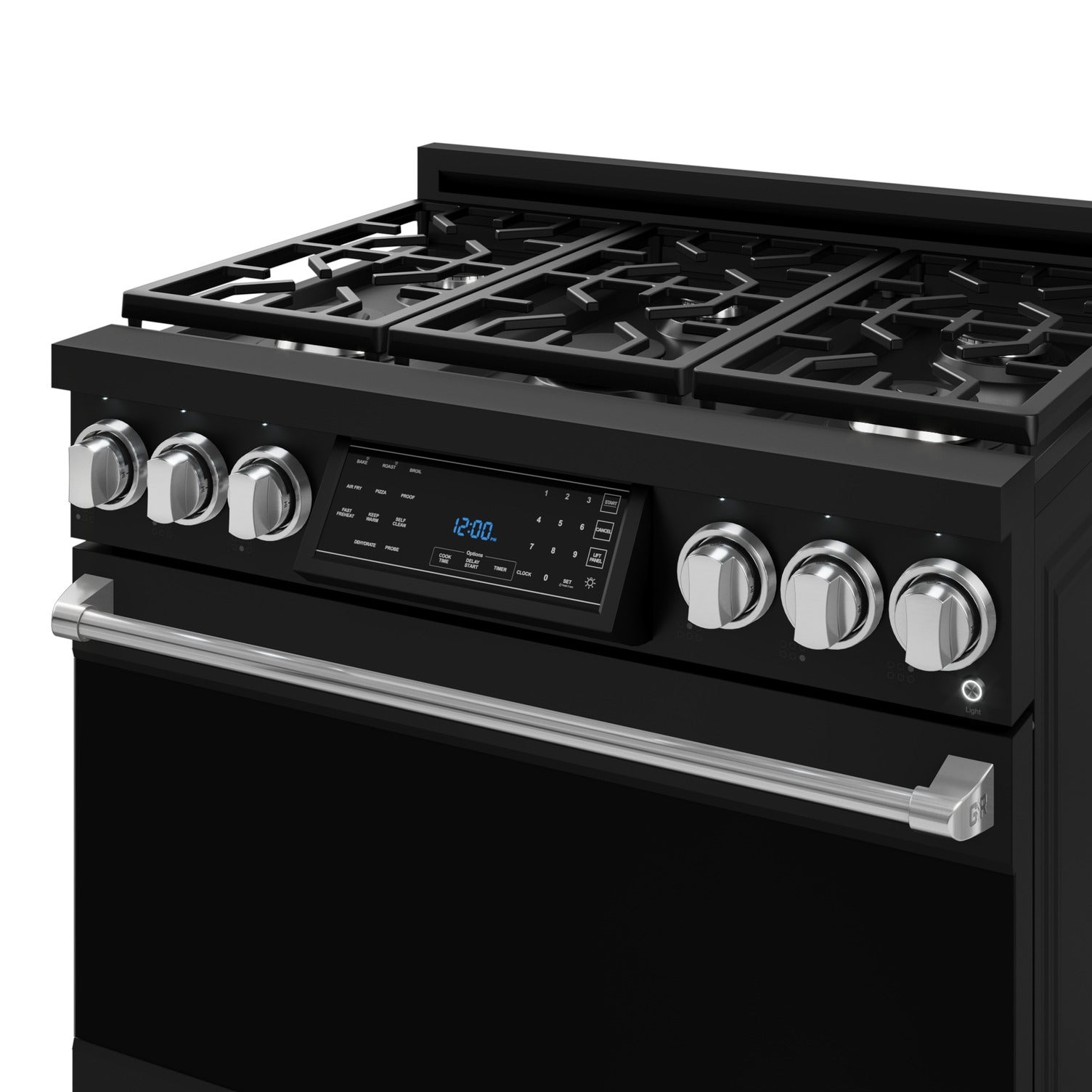Gordon Ramsay Series 36" Gas Range in Black/Stainless Steel (RSG36B-SS)