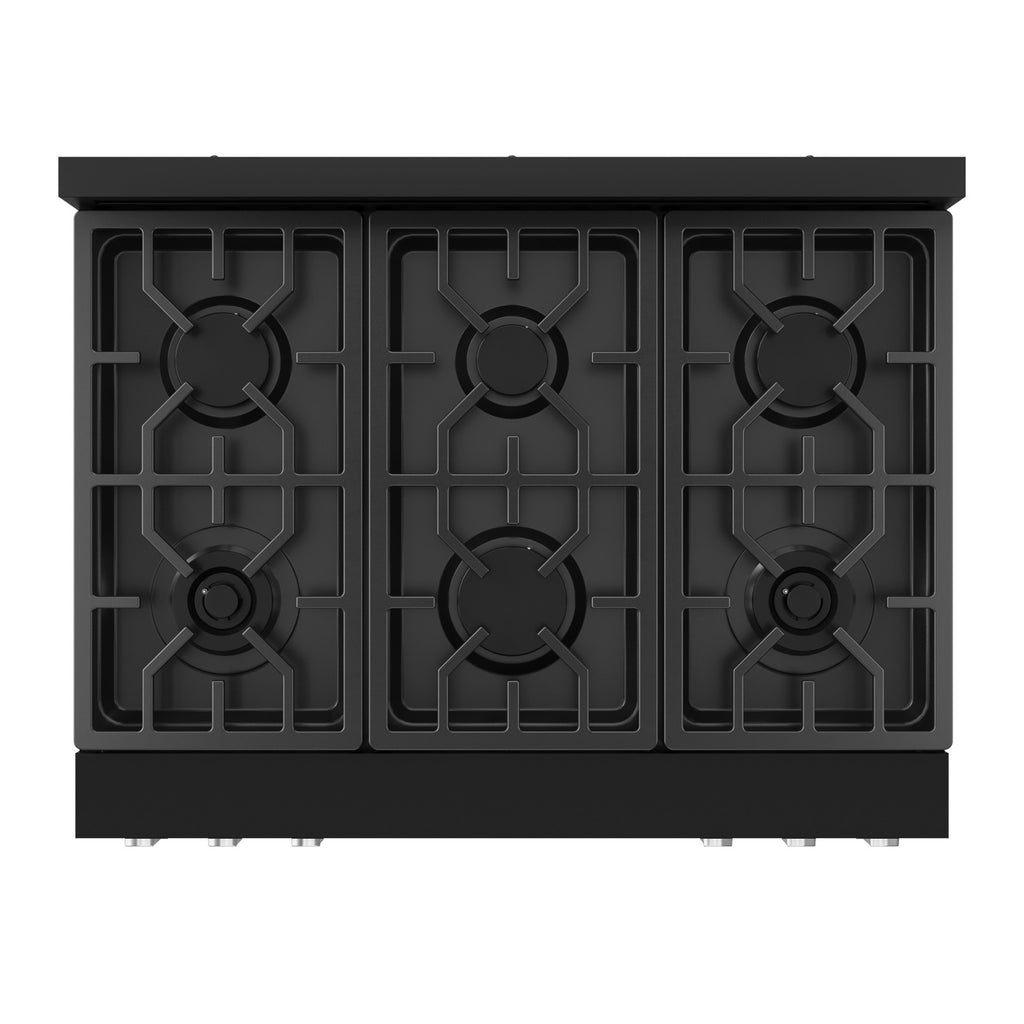 Gordon Ramsay Series 36" Gas Range in Black/Stainless Steel (RSG36B-SS)