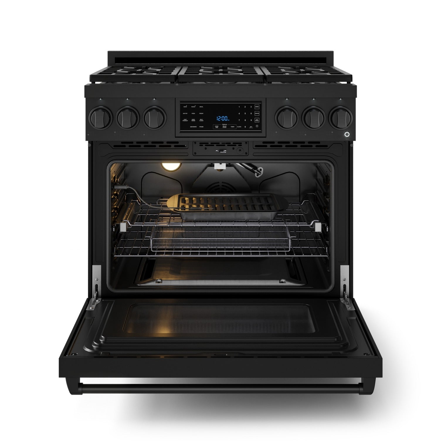Gordon Ramsay Series 36" Gas Range in Black in LP (RSG36BLP)