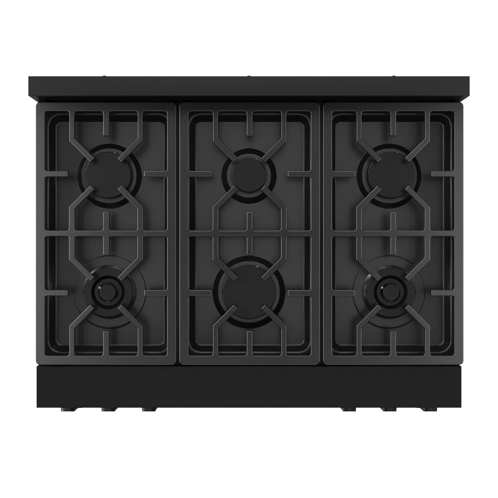 Gordon Ramsay Series 36" Gas Range in Black in LP (RSG36BLP)
