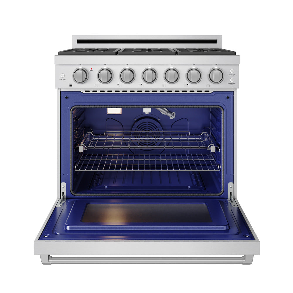 Gordon Ramsay Series 36" Pro Gas Range in Stainless Steel in LP (RSG36PLP)