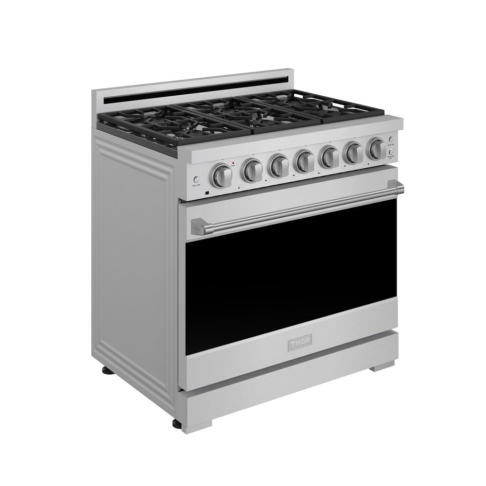 Gordon Ramsay Series 36" Pro Gas Range in Stainless Steel in LP (RSG36PLP)