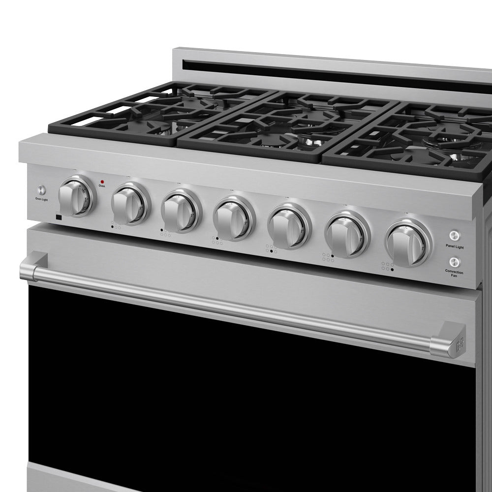 Gordon Ramsay Series 36" Pro Gas Range in Stainless Steel in LP (RSG36PLP)