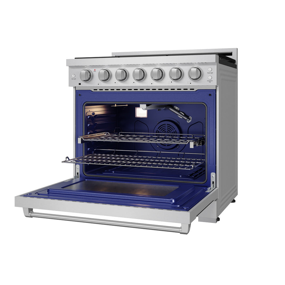 Gordon Ramsay Series 36" Pro Gas Range in Stainless Steel in LP (RSG36PLP)
