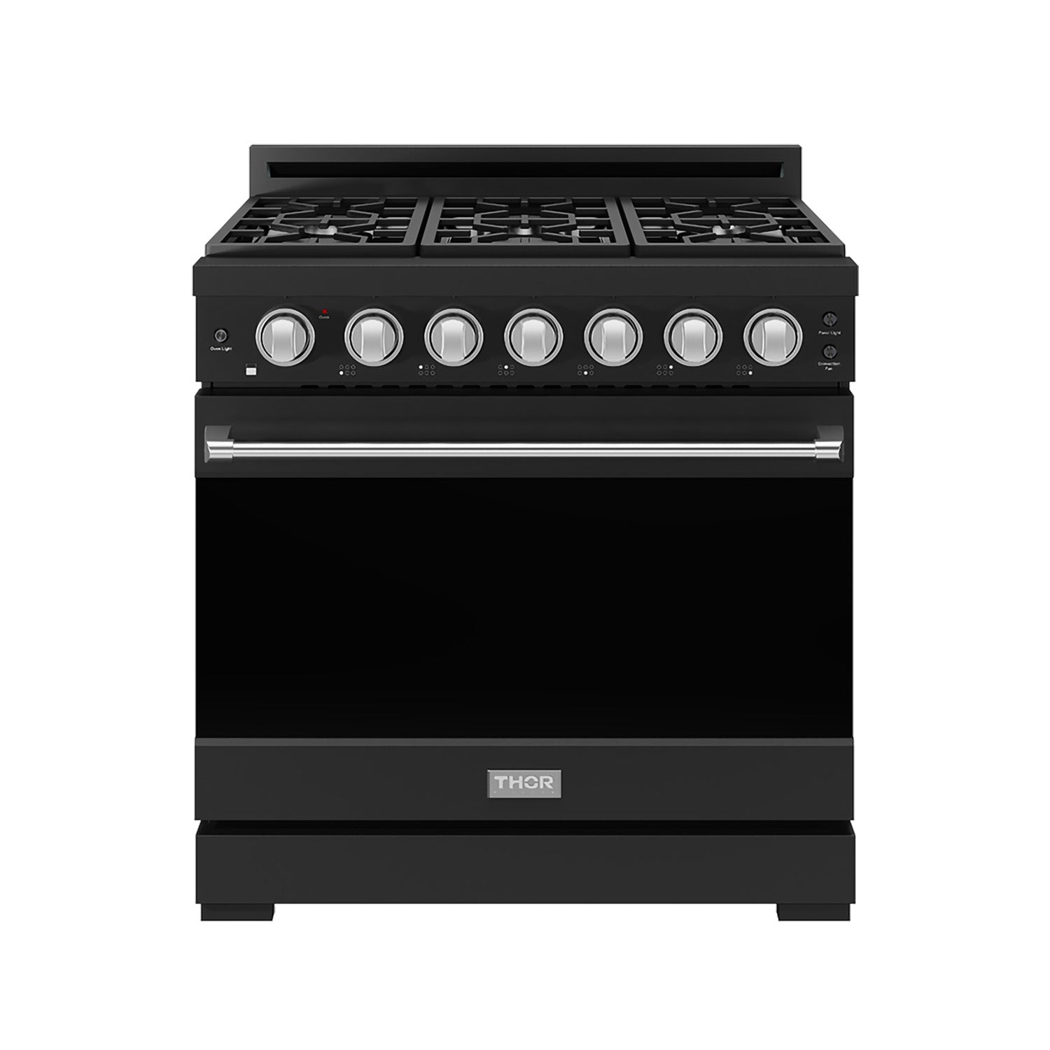 Gordon Ramsay Series 36" Gas Range in Black/Stainless Steel in LP (RSG36BLP-SS)