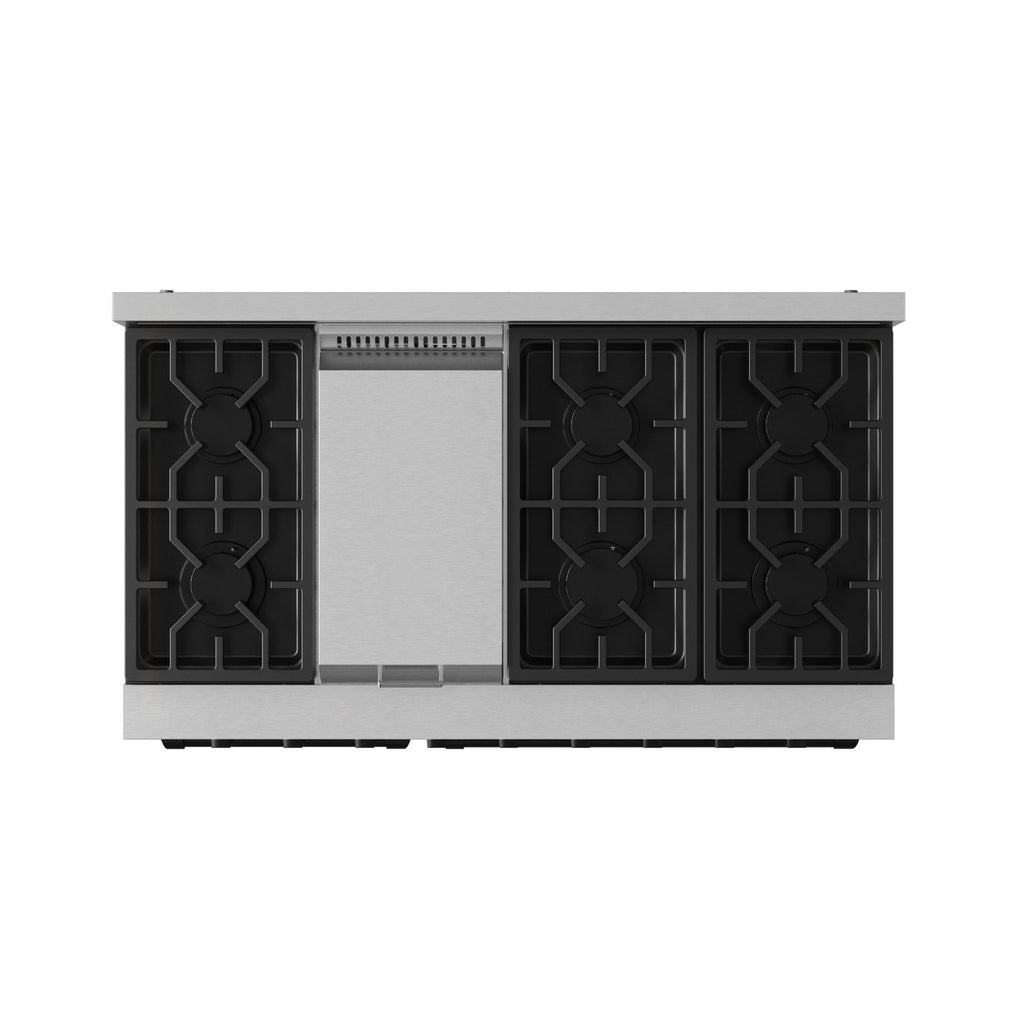 Gordon Ramsay Series 48" Gas Range in Stainless Steel/Black (RSG48E-BLK)